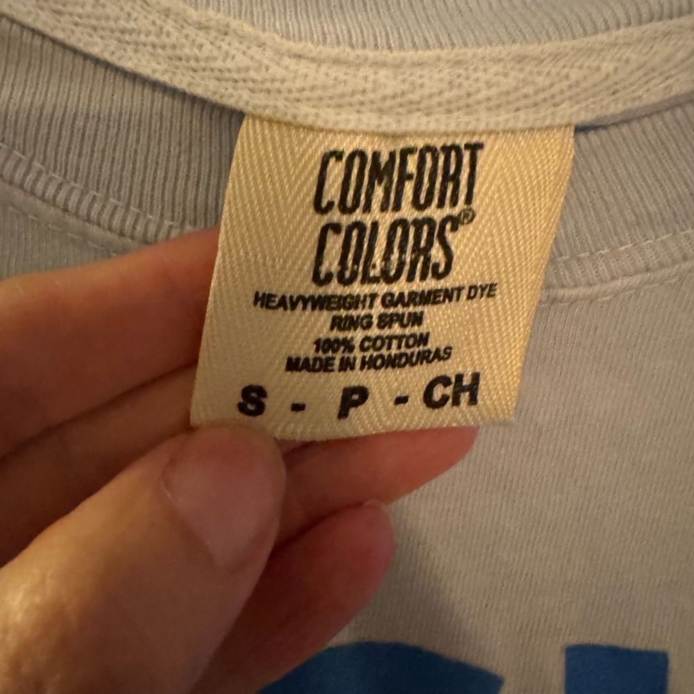 Comfort Colors Adult Tee Blue Small - Picture 2 of 2